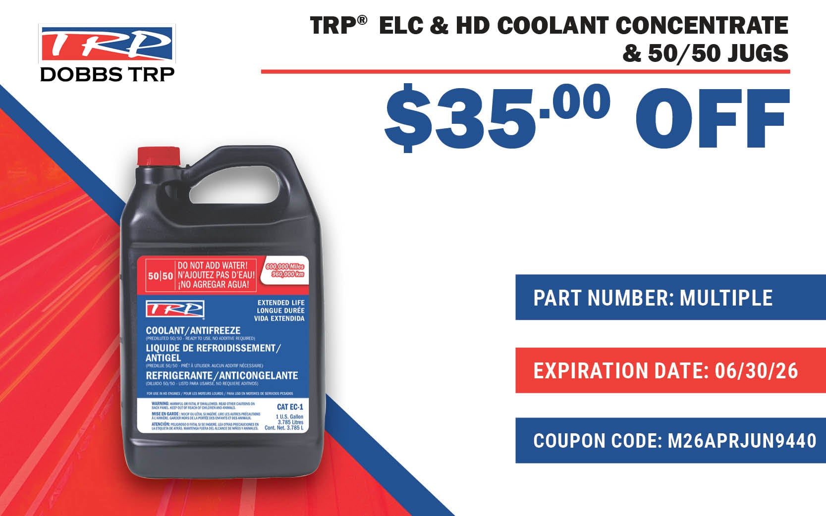 TRP elc hd Coolant Concentrate